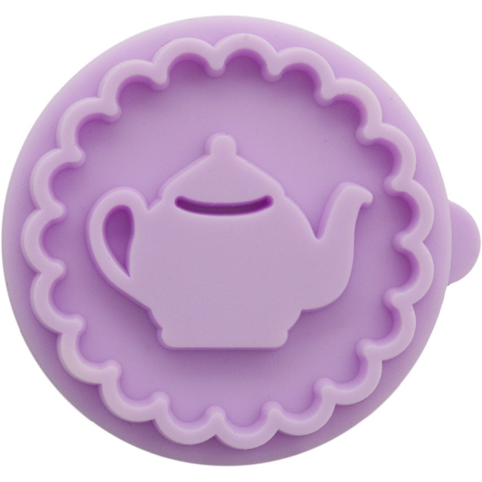 Штамп для печива у вигляді чайника маленький, 5 см, RBV Birkmann