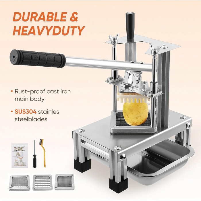 Апарат для нарізки картоплі фрі Quirknove