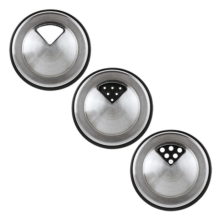 Солонка і перечниця Fissman 110 мл x 2 скло (6403)