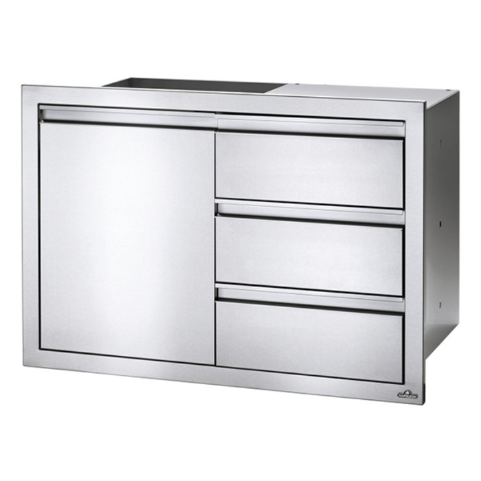 Модуль з 1 дверима та 3 підвісними ящиками (91*61 см) Napoleon