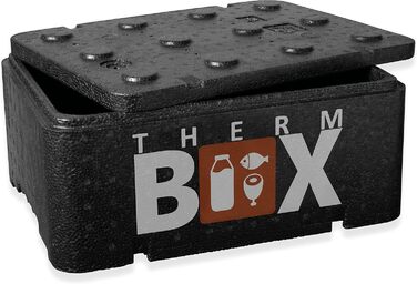Термобокс 12 л ізольований 36x26x13 см, пінопласт THERM BOX
