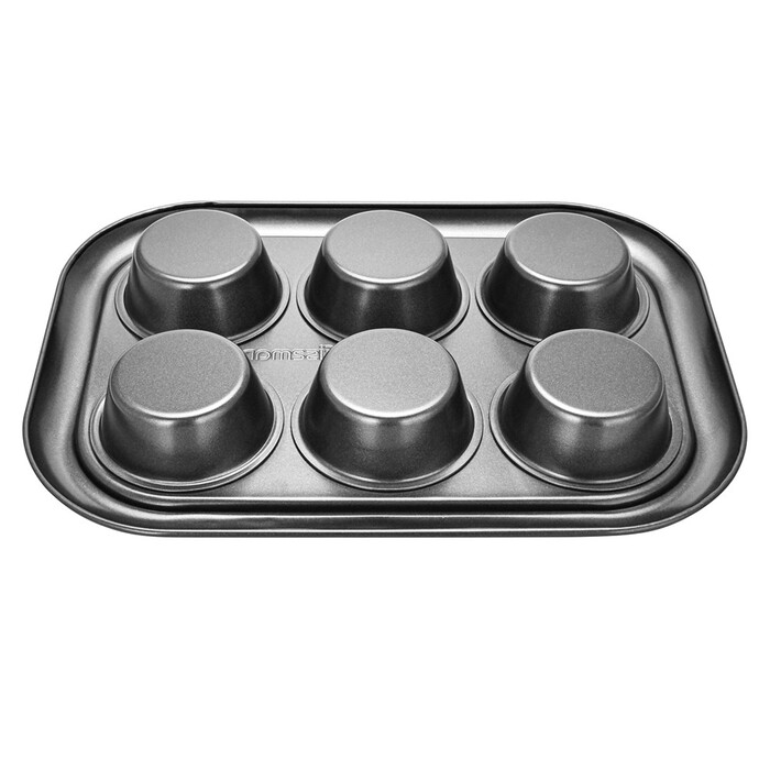 Форма для випічки Fissman 6-ти кексів 29,4x21x3,5 см (5649)