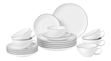 Чайний сервіз на 18 предметів B Black Line Lido Seltmann Weiden