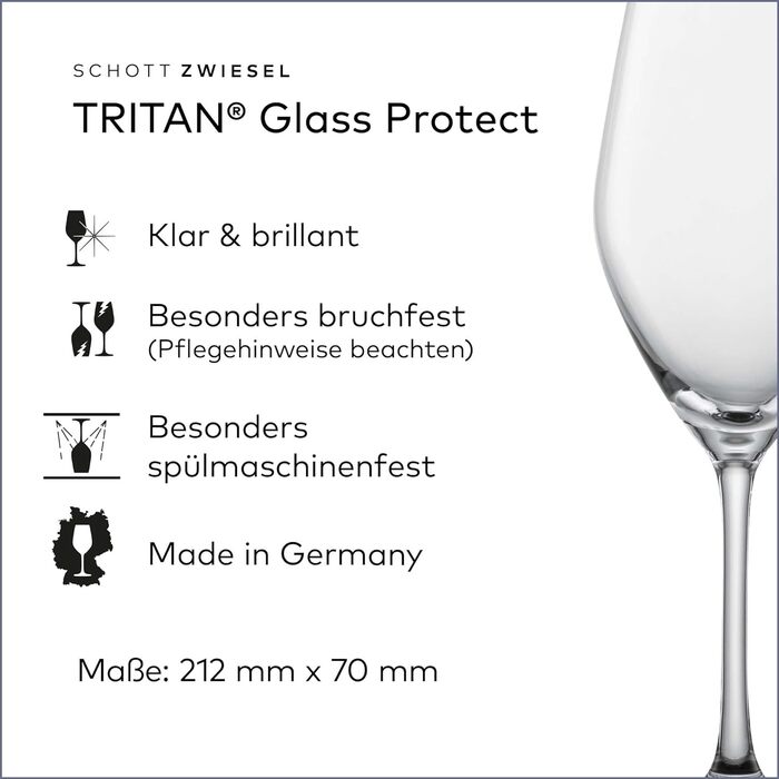 Бокал для шампанского 0,27 л, набор 6 предметов Vina Schott Zwiesel