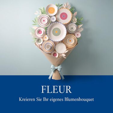 Обідня тарілка 26,6 см, помаранчевий Fleur Villeroy & Boch