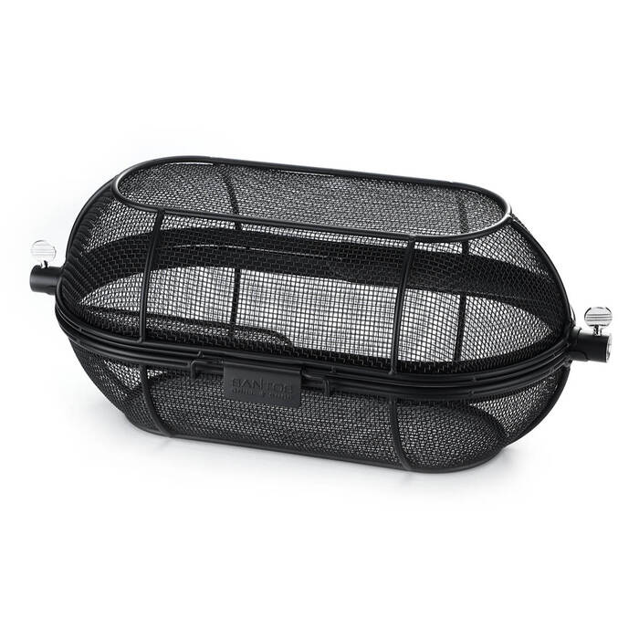 Корзина-сетка для вертела SANTOS, для гриля, круглая, черная, антипригарная 897535 Код: 010972