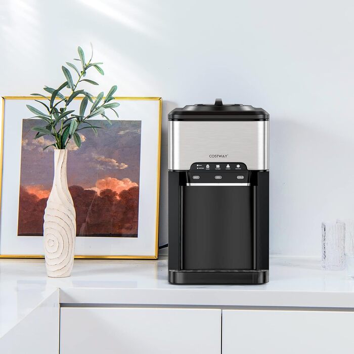 Кулер для води та льодогенератор 458 Вт COSTWAY