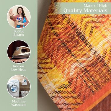 Набір з 3 багатоцільових кухонних рушників Maison d&39 Hermine Rural Christmas, 100 бавовна Барні рушники День подяки/Різдво (50 см x 70 см) (11 - Шотландська шотландка)