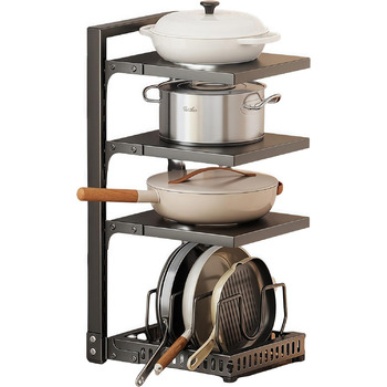 Органайзер для посуду з регульованими відділеннями 23 х 28 х 53 см HIMKI