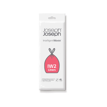 Пакети для сміття IW2 4 л прозорі 50 шт Totem Compact Joseph Joseph