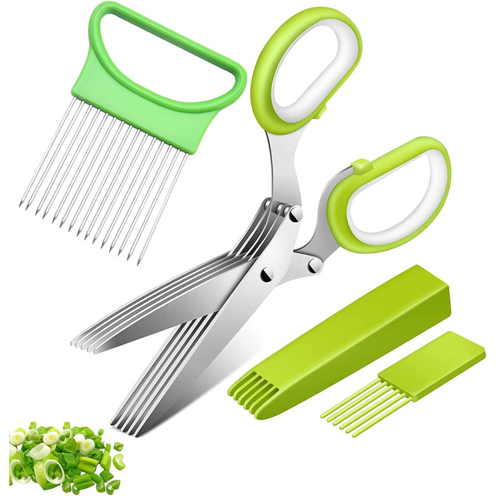 Кухонні ножиці з нержавіючої сталі з 5 лезами Butyeak