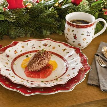 Набір посуду для сніданку на 2 персони червоний Toys Delight Villeroy & Boch