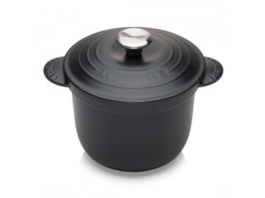 Каструля / жаровня 18 см з кришкою, чорна Every Black Le Creuset