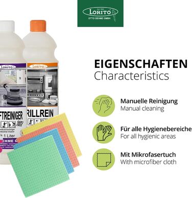 Набор для чистки кухни 16 предметов Lorito