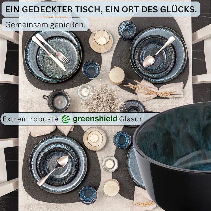 Кам&39яні миски для пасти 6 предметів, набір мисок для пасти на 6 осіб, набір мисок, придатний для миття в посудомийній машині та мікрохвильовій печі, велика багатофункціональна миска темно-сірого кольору 750 мл VALUE COLLECTION (Маніла, миски 6 предметів