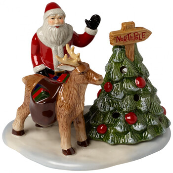 Підсвічник для чайної свічки шлях до Санти 17 см Christmas Toys Villeroy & Boch
