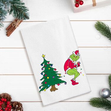 Набір з 4 різдвяних кухонних рушників 45 x 65 см, набір L Ohok