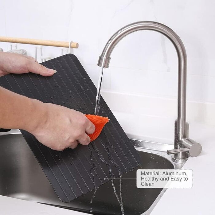 Дошка для розморожування 30 x 20 см, чорний KAIAIWLUO