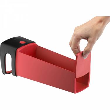 Терка чотиристороння 29,5 см червона Silit