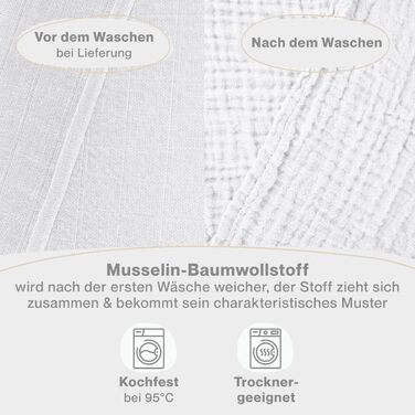 Серветки для відрижки в наборі з 10 шт. з чистої бавовни - Нетоксичні муслінові серветки 70x70 - Абсорбуючі муслінові серветки - Муслінові серветки як муслінові підгузки, що можна прати - Бежевий (білий, 20 шт. )