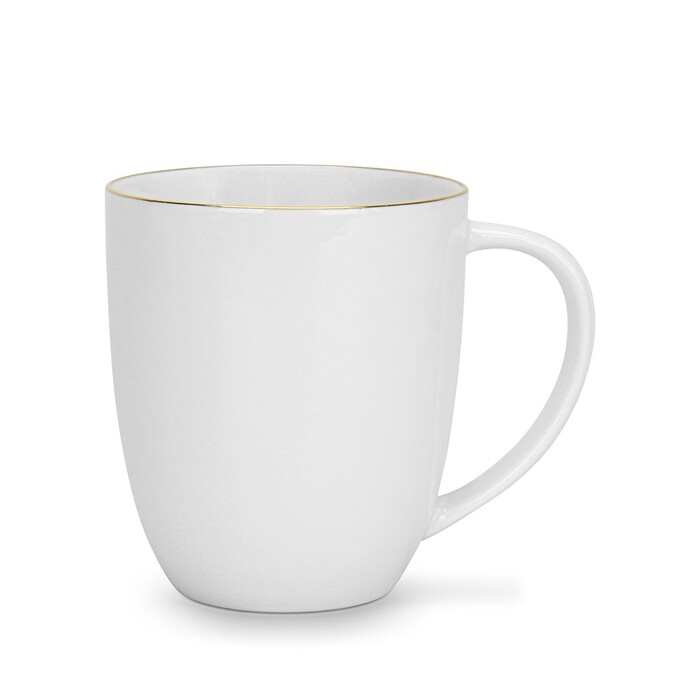 Набор из 2-х кружек Fissman 400 мл FLOREE фарфор (3665)