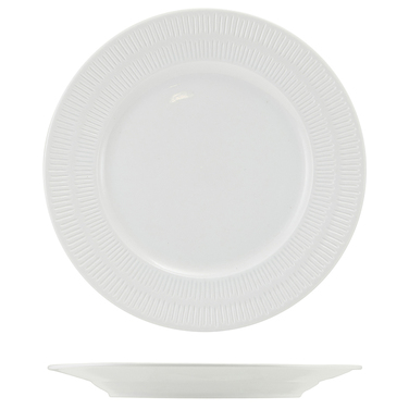 Тарілка 20 см, Incise Porcelain Solara, GenWare