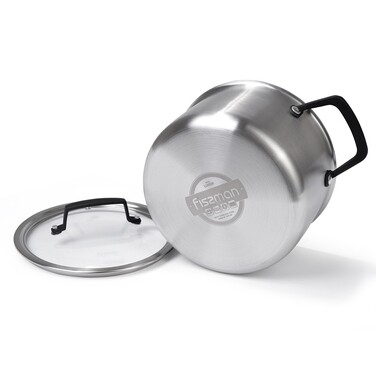Каструля зі скляною кришкою 24 см 6 л LOREN Fissman