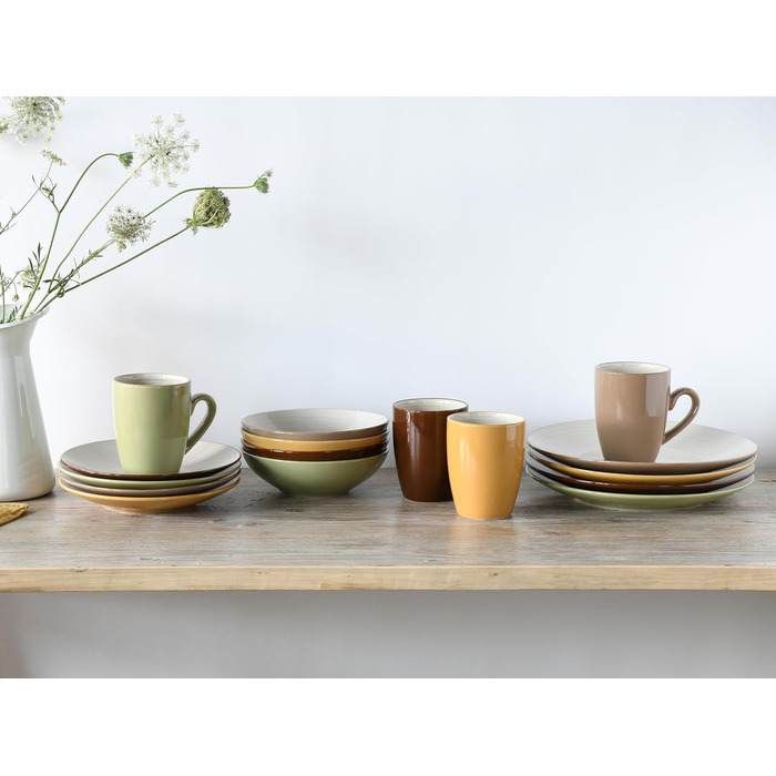 Набір посуду на 4 персони, 16 предметів, Bamboo Garden Creatable