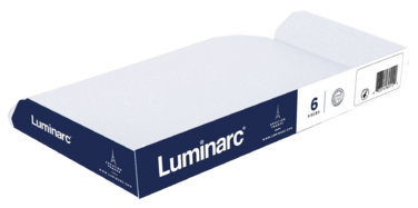 Набір чашок Luminarc Carine White, 6х220 мл (7101960)