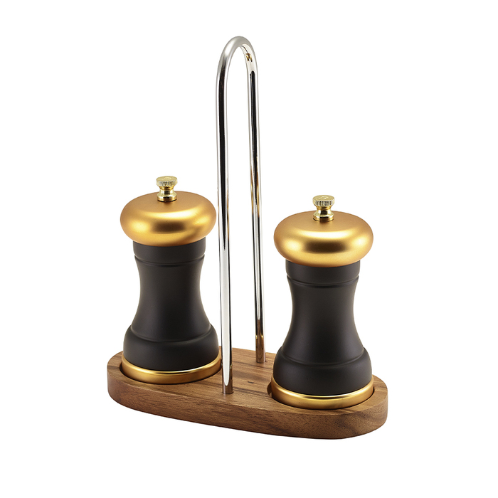 Млин для солі та перцю, 12 см, London Gold, GenWare