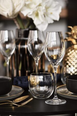 Набір із 6 келихів для шампанського 280 мл Konsimo