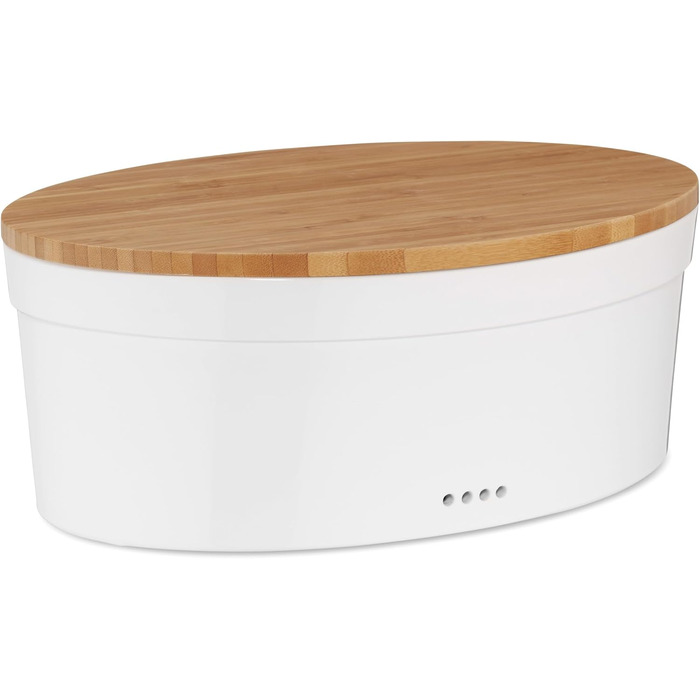 Хлібниця керамічна біла kela