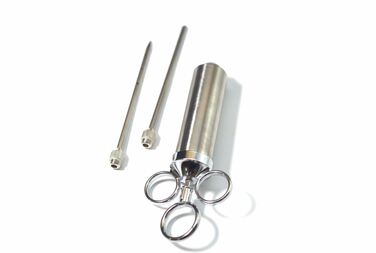 Шприц для маринаду з 2 сталевої голки GRILLI