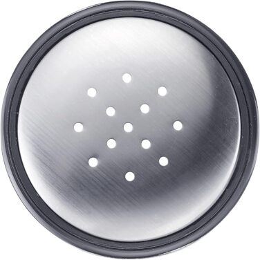 Дисплей Westmark, Вміст 6 дозаторів, Ємність 190 мл кожен, Скло/нержавіюча сталь/пластик, Прозорий/Чорний/Сріблястий, 63592611 (Шейкери для спецій, вишукані, , прозорі/чорні/сріблясті)