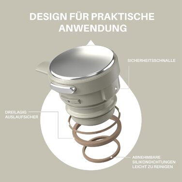 Термос-кавник 2 л, колір селадон Ideus