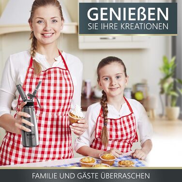 Диспенсер для вершків з нержавіючої сталі 500 мл B-ARS