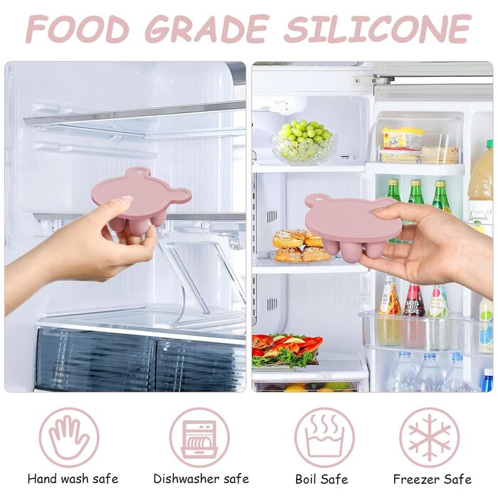 Силіконовий ніблер для дітей рожевий Aolso