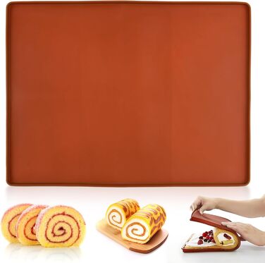Силіконовий килимок з бортиком для випічки 30 х 40 см LuxStellar
