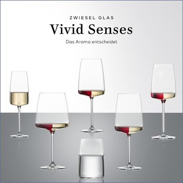 Келих для вина універсальний 0,66 л, набір 2 предмети, Vivid Senses Zwiesel Glas