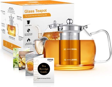 Чайник 1,2 л з ситечною вставкою STNTUS