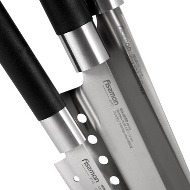 Набір ножів Fissman 3 придметів MINAMINO 420J2 сталь (2710)