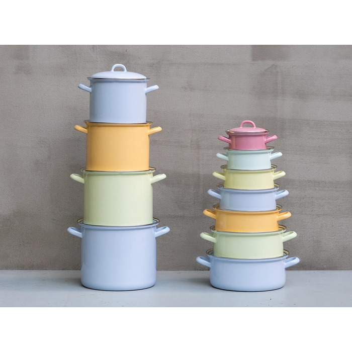 Каструля з хромованим обідком 18 см Riess