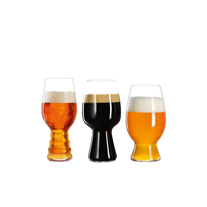 Набор пивных бокалов для дегустации 3 предмета Tasting Kit Craft Beer Glasses Spiegelau