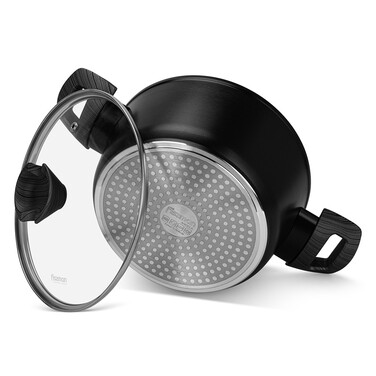 Кастрюля со стеклянной крышкой 20 см 2,5 л Angela Fissman