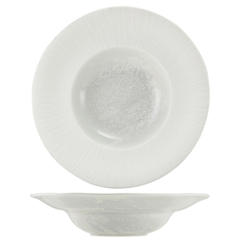 Тарілка для пасти 28 см, Incise Porcelain Lucine, GenWare
