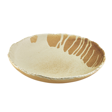 Миска глибока кругла 25*h 5.3 см, 920 мл, Terra Porcelain Roko Sand, GenWare