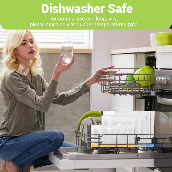 Набір з 24 вакуумних пакетів 26,5 х 20,5/21,5 х 17,8/21,5 х 12,7 см Bingolar