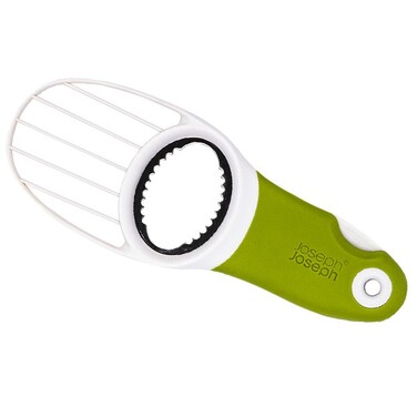 Ніж для авокадо 3-в-1 Joseph Joseph GADGETS, зелений, 6,6 х 1,8 х 18 см