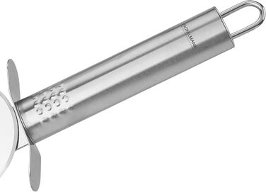 Відкривачка для консервів Fackelmann OVAL GRIP, практична відкривачка для консервів з нержавіючої сталі, універсальна відкривачка з ергономічною ручкою (колір сріблястий), кількість (18,5 см (уп. 2))