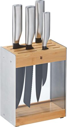 Набір ножів з підставкою 5 предметів Ultimate Black WMF